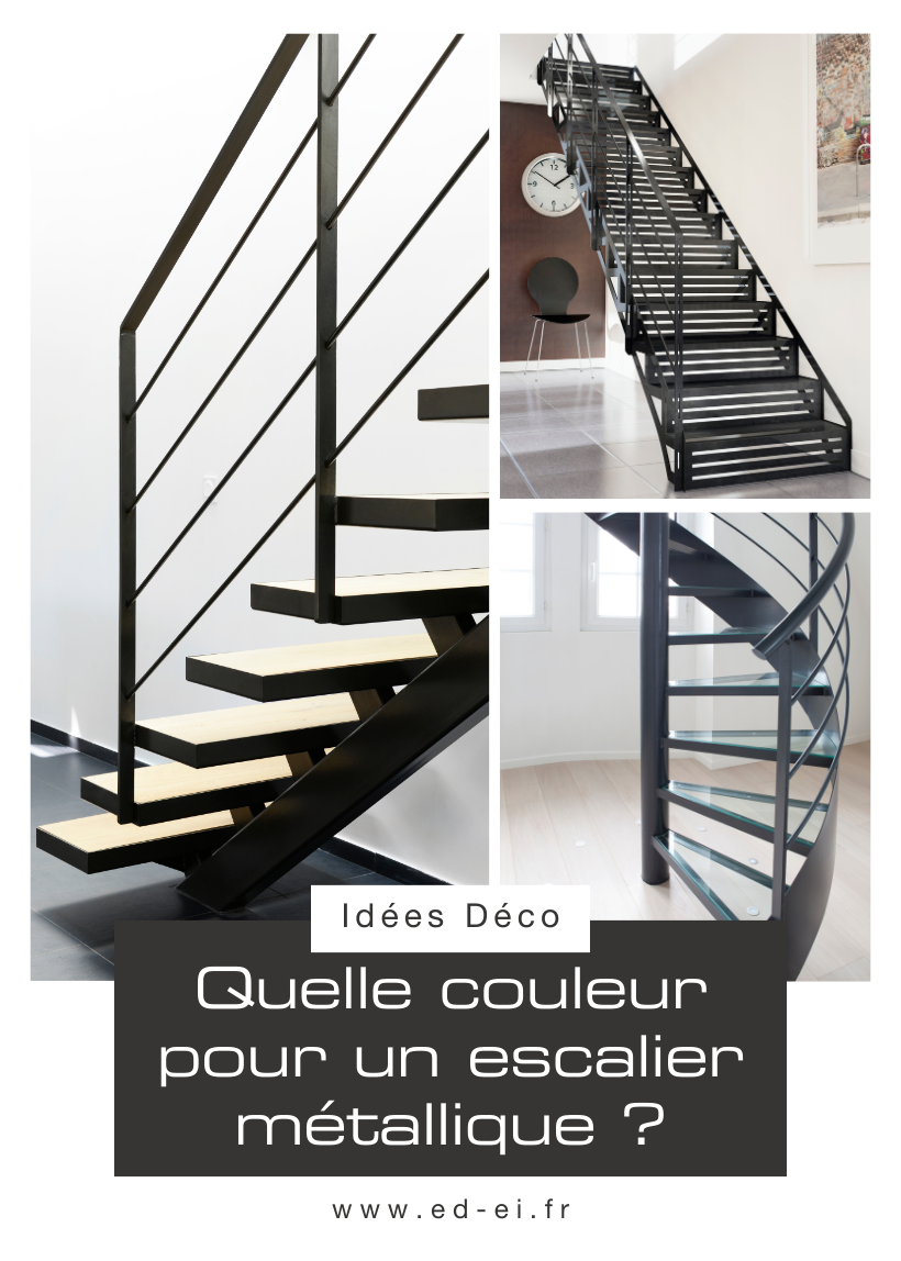 Choisir un noir ou anthracite pour une escalier élégant et moderne